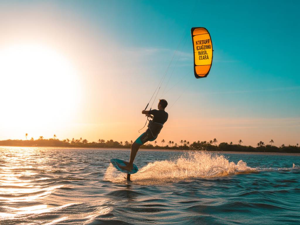 Kitesurf Icaraizinho Brésil Ceará