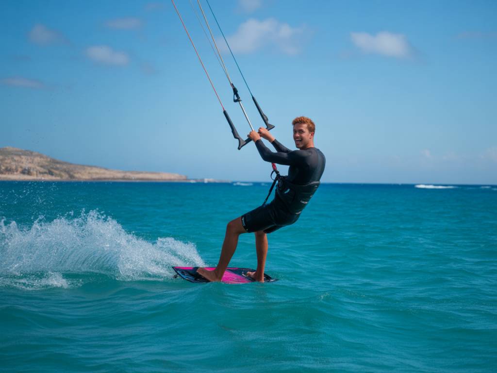 Préa un spot de kitesurf pour les aventuriers